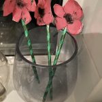 Handmade poppies by Luke Holmes