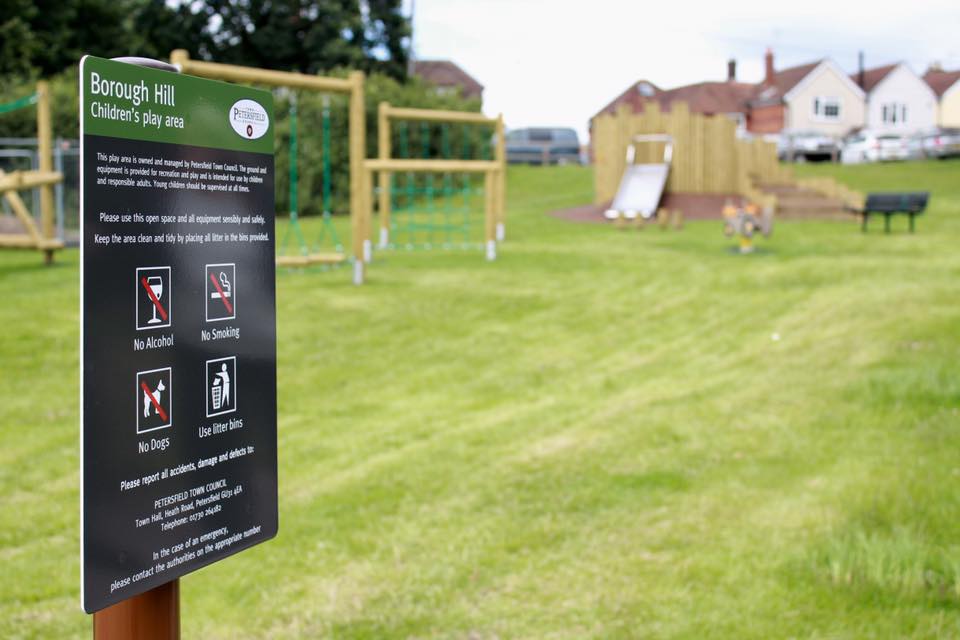 image of borough hill play area